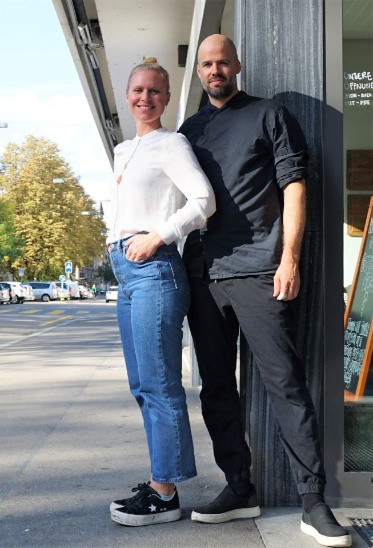 Schwedisch-schweizerische Koproduktion: Maria und Marco Schnepf, Inhaber des Restaurants Tillsamman
