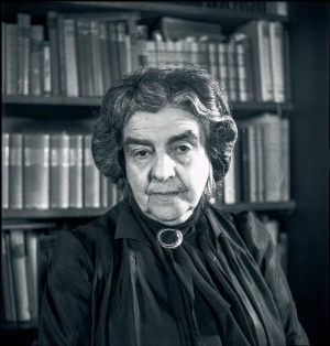 Margarete Susman, Essayistin und Poetin, 1947 in Zürich (Bild Ullstein)