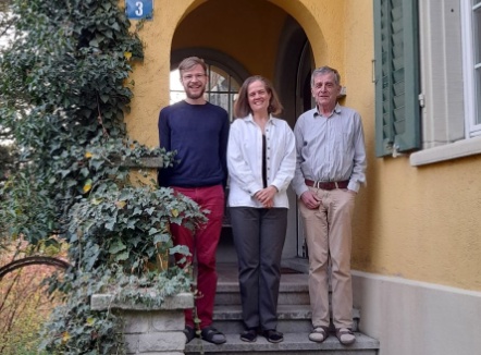 Das Kernteam (von links): Tobias Adam, Janique Behman und Werner Stahel 