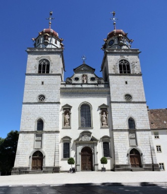 Klosterkirche Rheinau, eingeweiht 1710