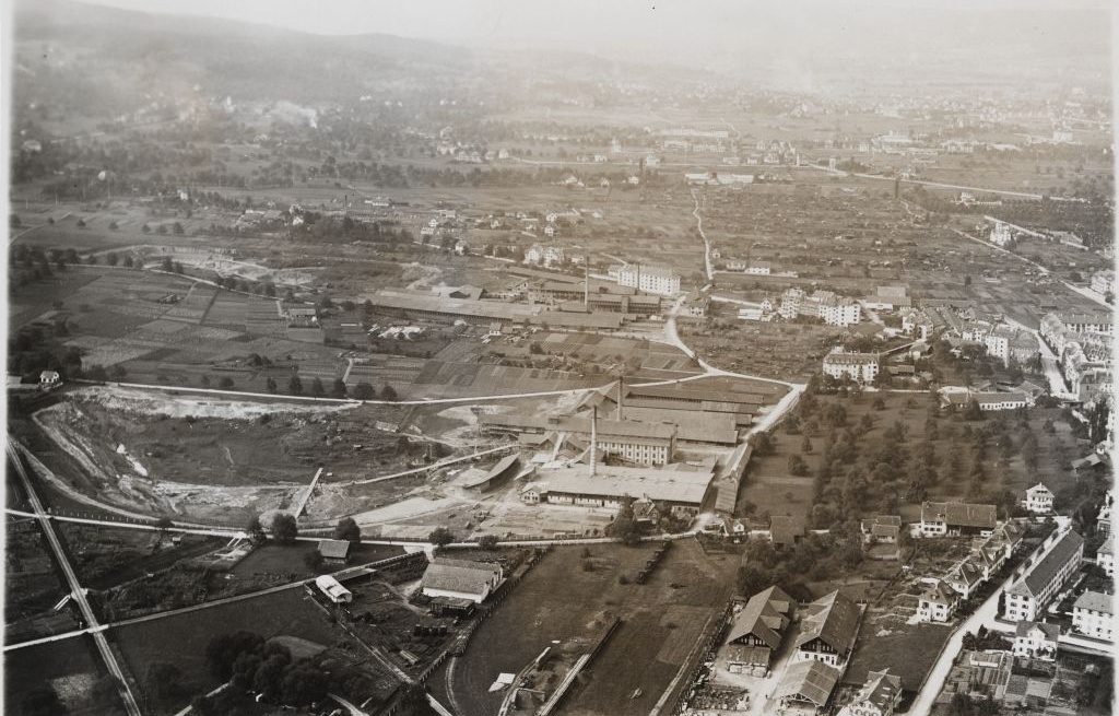Ziegelei Tiergarten und Heuried zwischen 1925 bis 1928