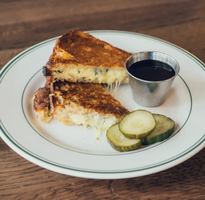 Grilled Cheese, ein weiterer Klassiker (Fotos: Samuel Schalch, Tages-Anzeiger)
