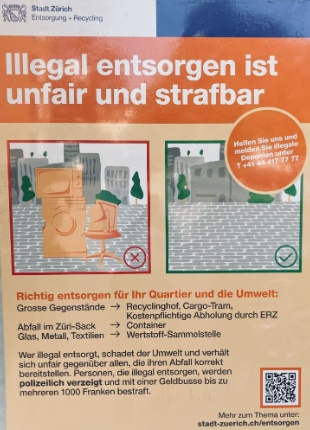 Beeindruckt dieses Plakat Abfallsünder?